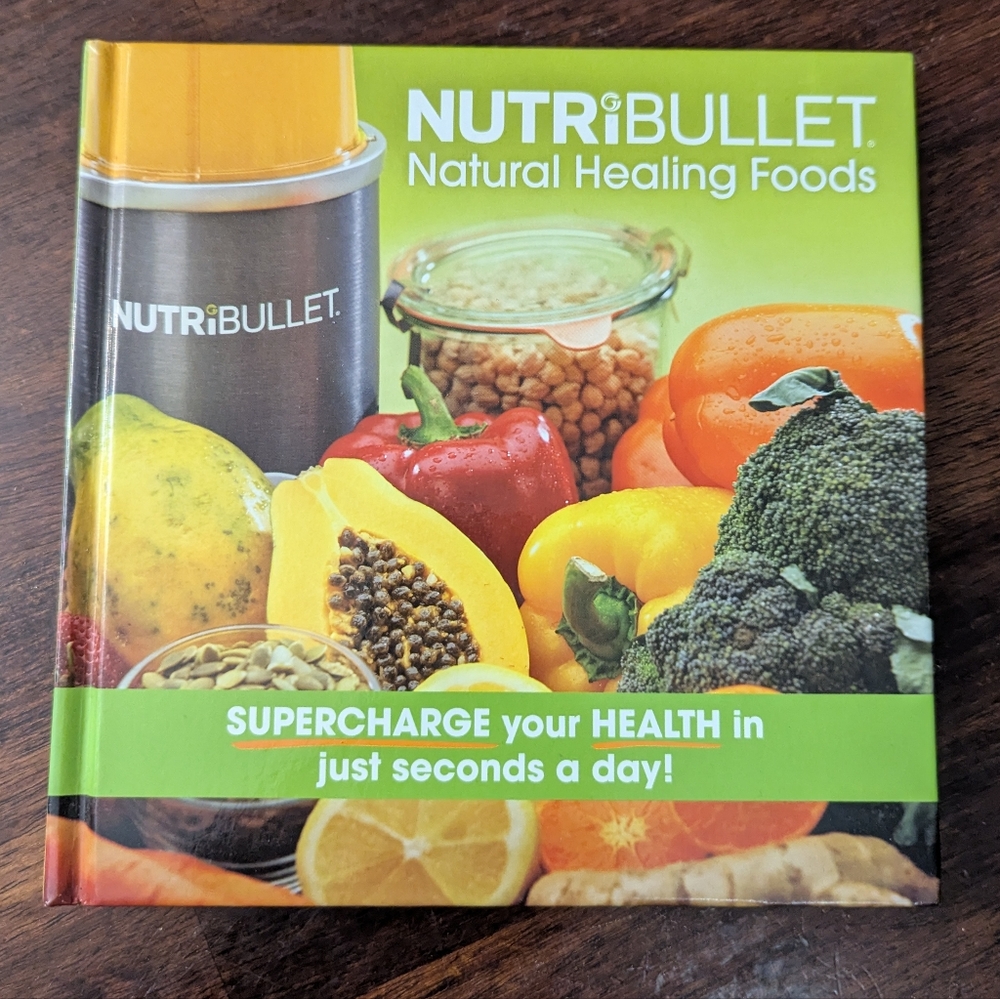 NutriBullet Natural Healing Foods Book EUC